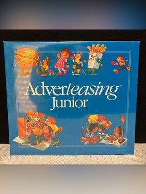Advertising Junior Vintage Card Board Game Multiplayer NEW SEALED